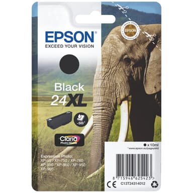 Epson bläckpatron Claria Photo HD 24XL Svart