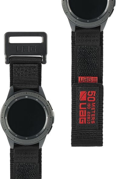 UAG Samsung Galaxy Watch 42mm Active armband (svart) - Elgiganten