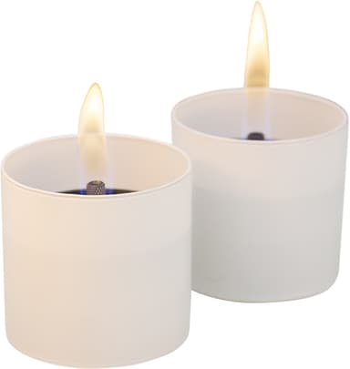 TenderFlame Lilly bordslykta 2-pack (vit)