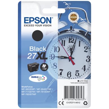 Epson bläckpatron DuraBrite Ultra 27XL Svart