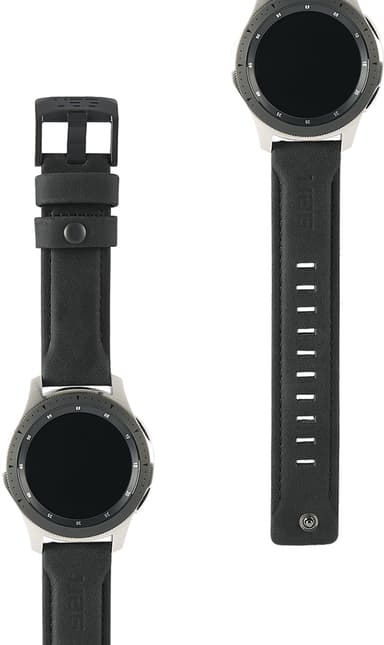 UAG Samsung Galaxy Watch 46 mm läderarmband (svart)