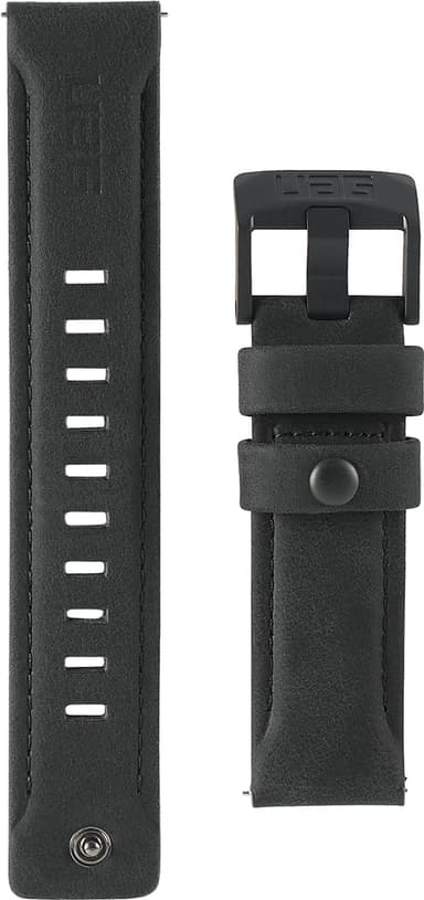 UAG Samsung Galaxy Watch 46 mm läderarmband (svart)