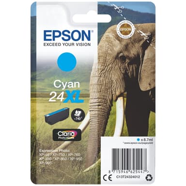 Epson bläckpatron Claria Photo HD 24XL Cyan