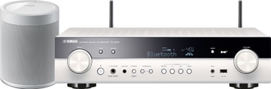 Yamaha 5.1 receiver RX-S601 med MusicCast 20 trådlös högtalare - Elgiganten
