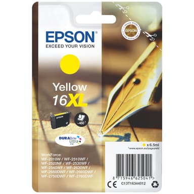 Epson bläckpatron DuraBrite Ultra 16XL Gul