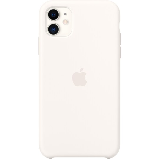 iPhone 11 silikonskal (vit)