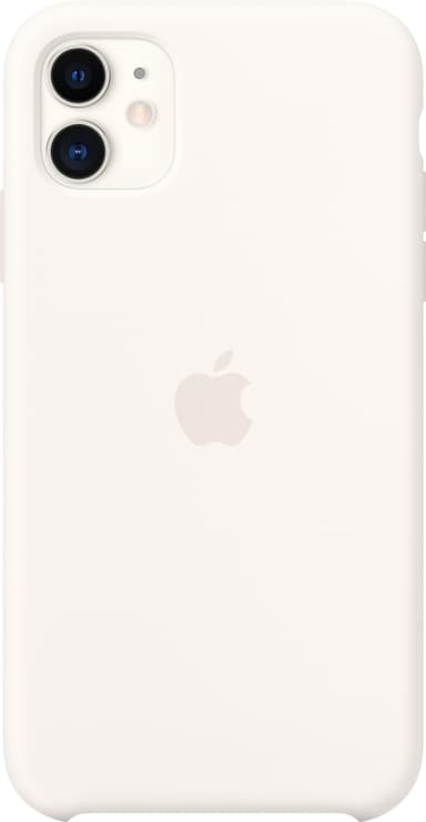 iPhone 11 silikonskal (vit)