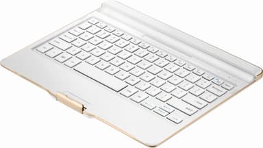 Samsung Book Cover Tangentbord Galaxy Tab S (vit)