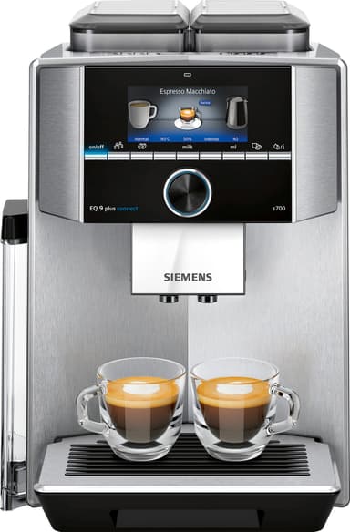 Siemens EQ.9 Plus automatisk espressomaskin TI9573X1RW