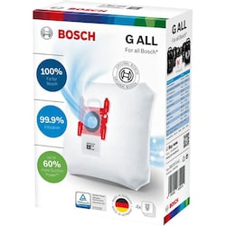 Bosch PowerProtect dammsugarpåsar BBZ41FGALL (4 st) för Bosch/Siemens