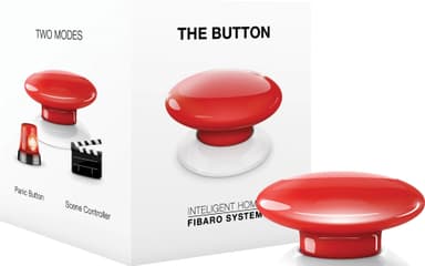 Fibaro knapp (röd)