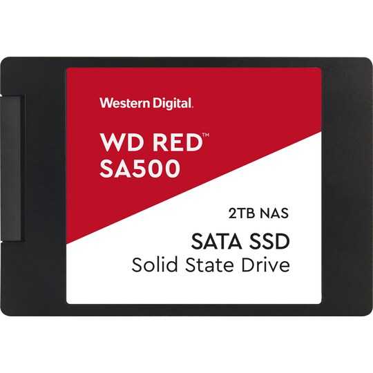 WD Red SA500 intern SATA SSD för NAS (2 TB)