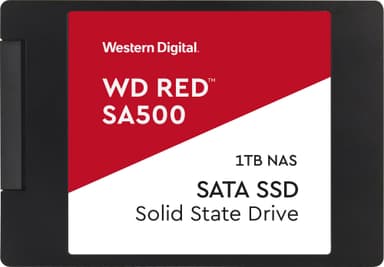 WD Red SA500 intern SATA SSD för NAS (1 TB)