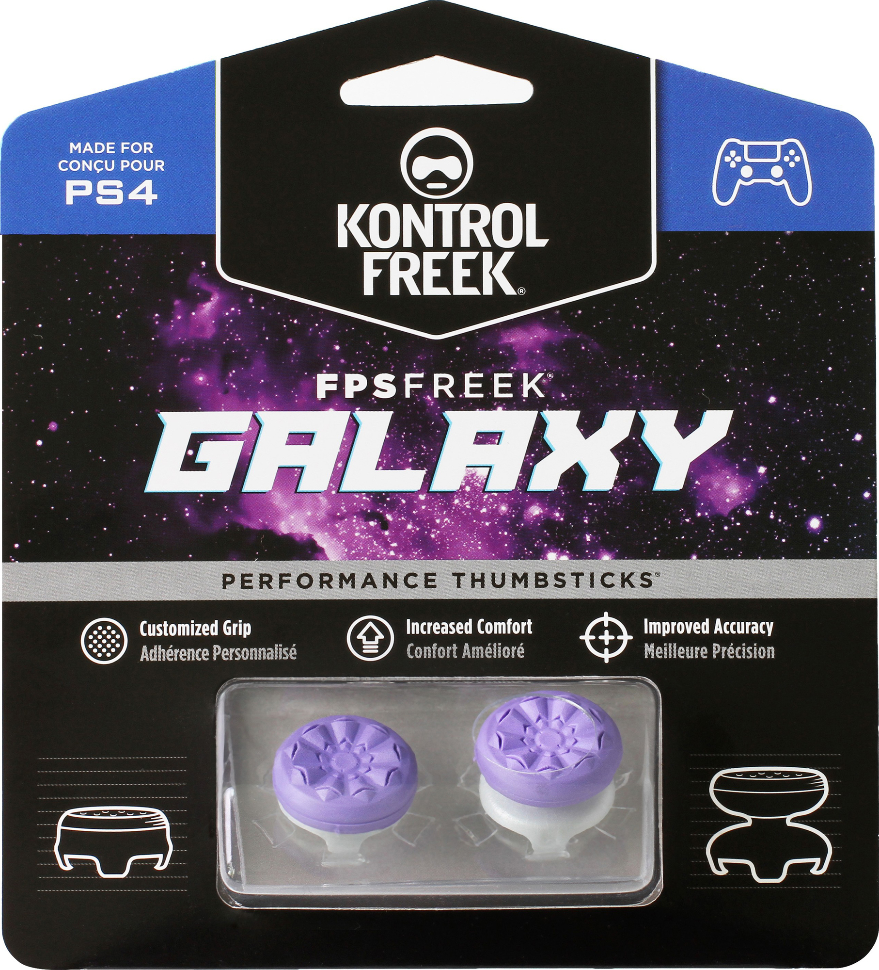 KontrolFreek FPS Freek Galaxy thumbsticks (lila)