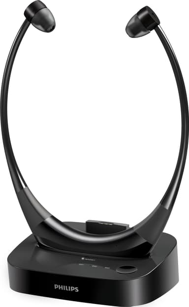 Philips trådlösa AudioBoost TV Hörlurar in-ear