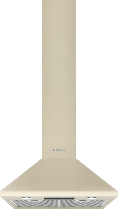Smeg Serie Victoria Vägghängd Köksfläkt KSED65PE (creme 60cm)