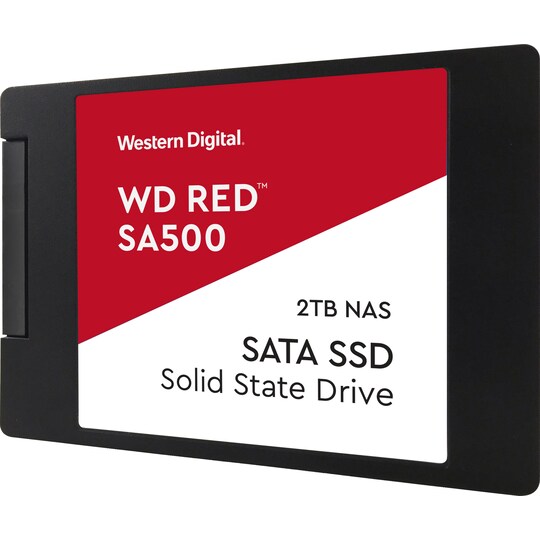 WD Red SA500 intern SATA SSD för NAS (2 TB)