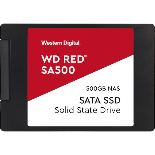 WD Red SA500 intern SATA SSD för NAS (500 GB)