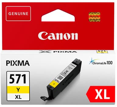 Canon Bläckpatron CLI-571XL Gul