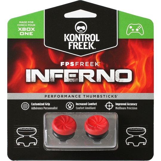 KontrolFreek FPS Freek Inferno thumbsticks (röd)