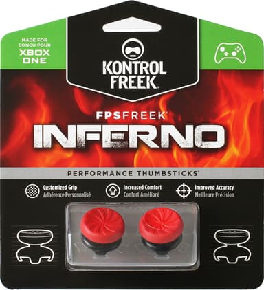 KontrolFreek FPS Freek Inferno thumbsticks (röd)