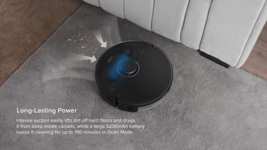 Roborock S5 Max robotdammsugare (svart)
