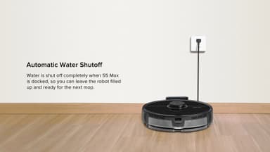 Roborock S5 Max robotdammsugare (svart)
