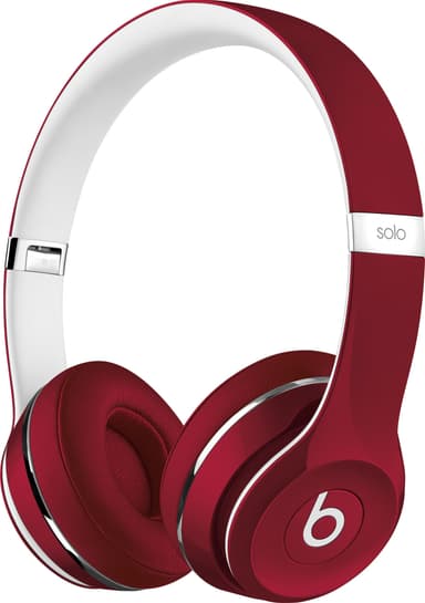 Beats Solo 2 Luxe Edition on-ear-hörlurar (röda)