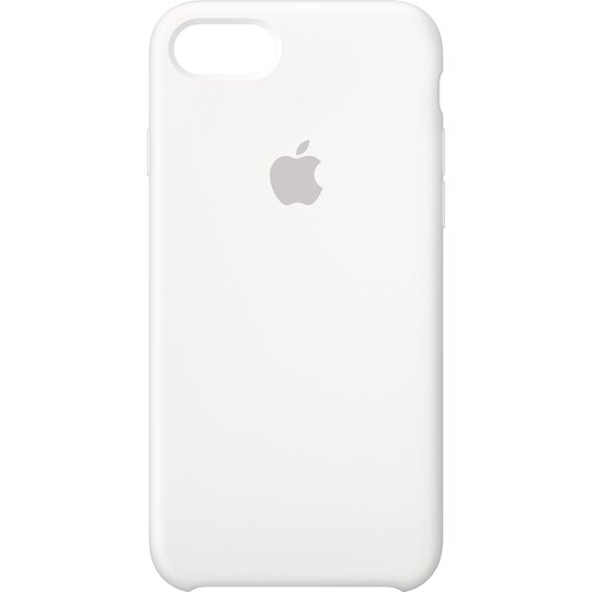 Apple iPhone 7 fodral silikon (vit)