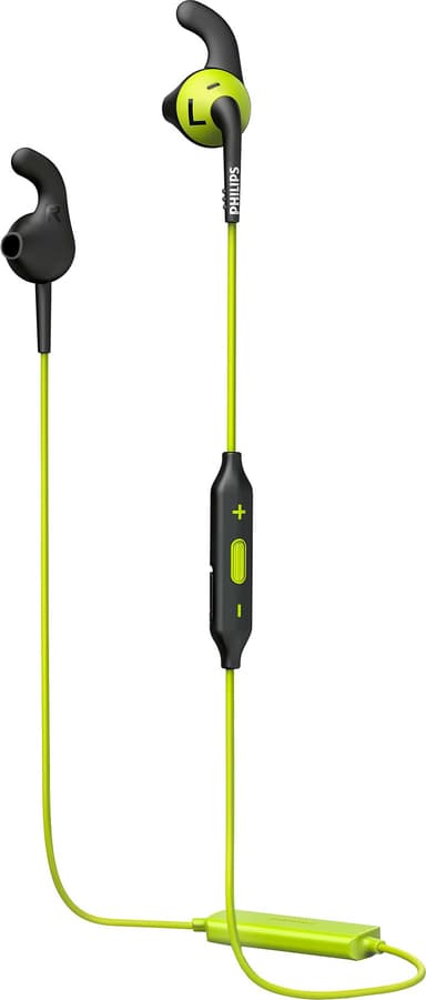 Philips ActionFit RunFree hörlurar SHQ6500 (grön)