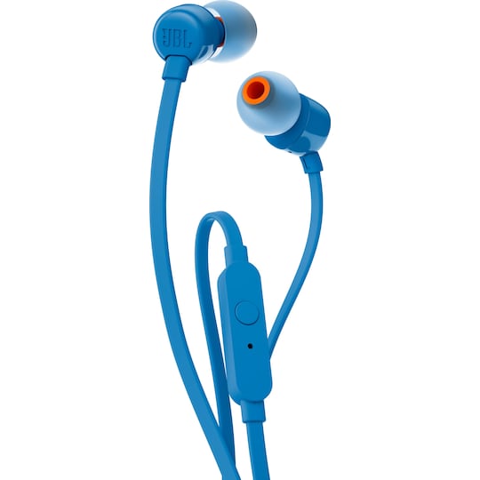 JBL in-ear hörlurar T110 (blå)