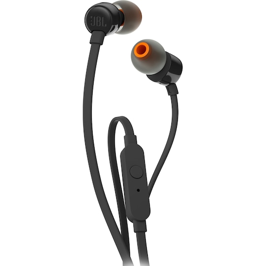 JBL in-ear hörlurar T110 (svart)