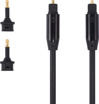 Sandstrøm Optisk Kabel (2 m - svart)