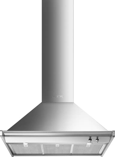 Smeg Serie Classic Frihängande Köksfläkt KD100HXE (rostfri 100cm)