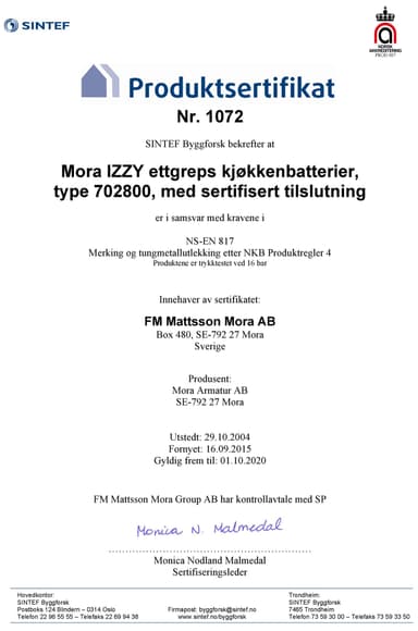 Mora Izzy kran (rå)