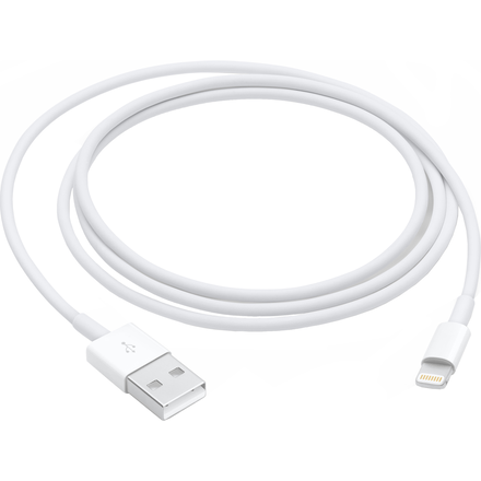 Apple Lightning till USB-kabel 1 m (vit)