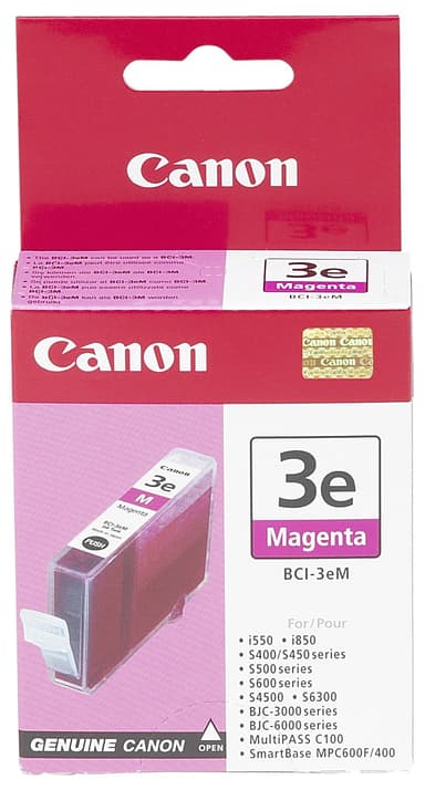 Canon BCI-3e Bläckpatroner - magenta Canon BCI-3e Bläckpatroner - magenta