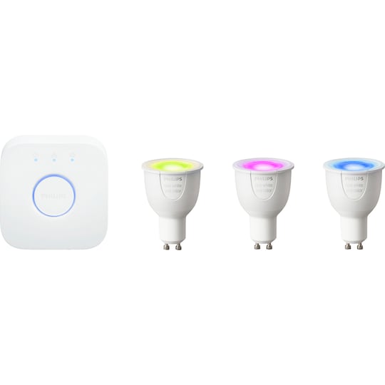 Philips Hue White and Colour Ambiance set 6.5W GU10
