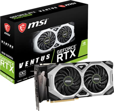 MSI GeForce RTX 2080 Super Ventus XS OC grafikkort