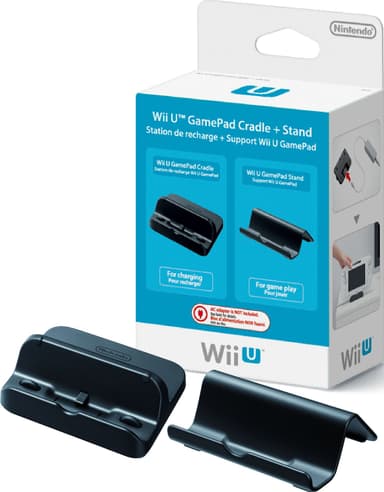 Wii U GamePad Docka och Stativ
