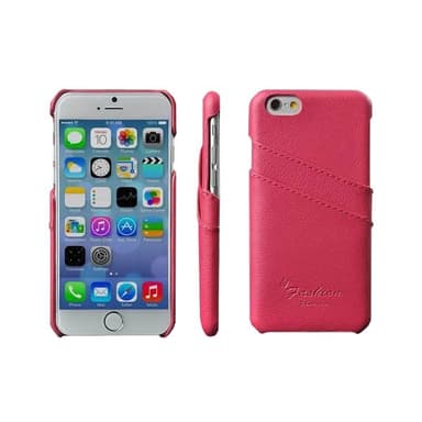 Retro skal med kortplatser Apple iPhone 6, 6s Brun