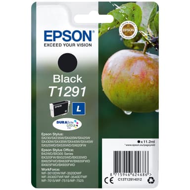 Epson bläckpatron DuraBrite Ultra T129L Svart