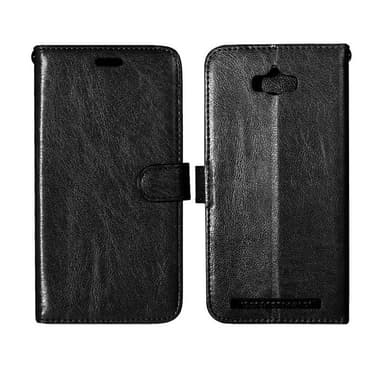 Mobilplånbok 3-kort Asus Zenfone Max (ZC550KL)  - Svart