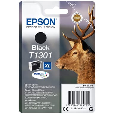 Epson bläckpatron DuraBrite Ultra T130XL Svart
