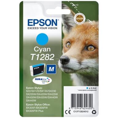 Epson bläckpatron DuraBrite Ultra T128 Cyan