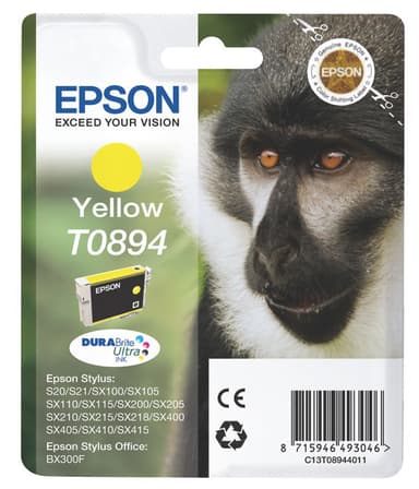 Epson Bläckpatron DuraBrite Ultra T0894 Gul