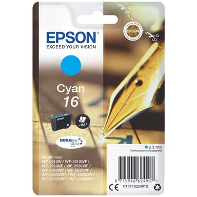 Epson bläckpatron DuraBrite Ultra 16 Cyan