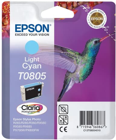 Epson Bläckpatron T0805 Claria Light Cyan