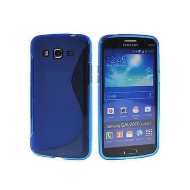 S Line silikon skal Samsung Galaxy Grand 2 (SM-G7105) Transparent