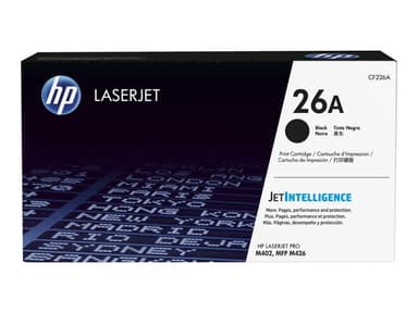HP toner 26A Original LaserJet Svart tonerkasett